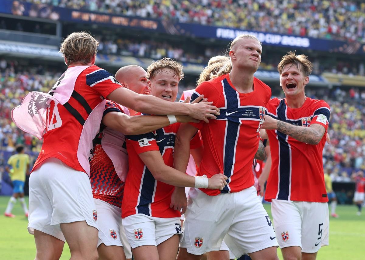 ¡Haaland y Noruega APLASTAN a Brasil para dejarlo FUERA del Mundial 2026! (VIDEO)