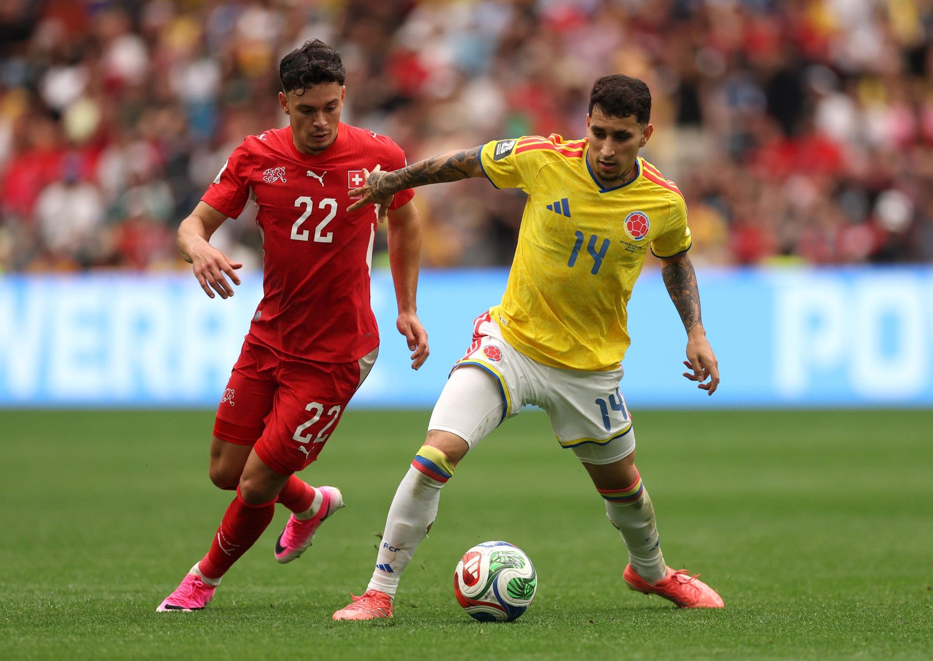 Suiza vence a Colombia en los penales y completa los cuartos de final del Mundial